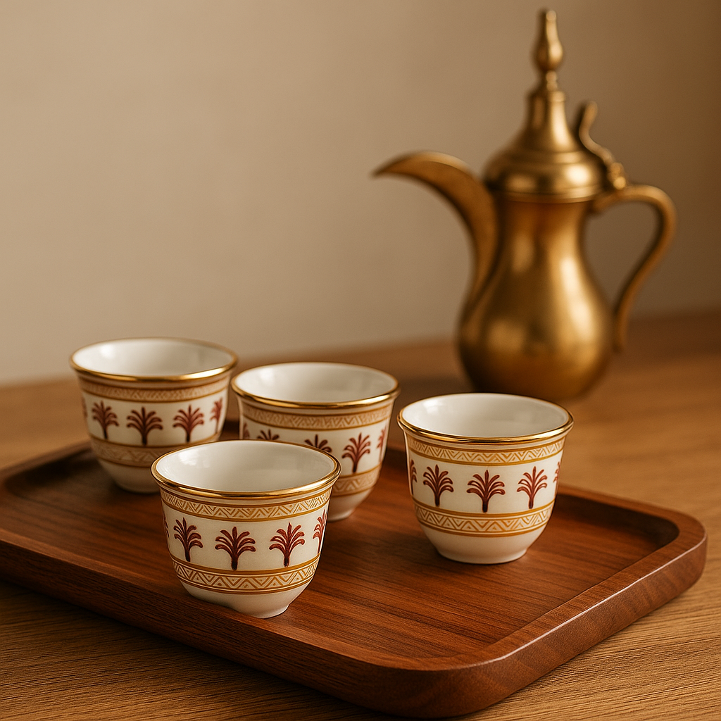 Arabica Coffee Cups Set